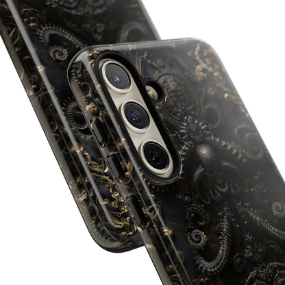 Gothic Steampunk Tentacle Phone Case - Unique Gothic Design for iPhone, Samsung Galaxy, and Google Pixel Devices