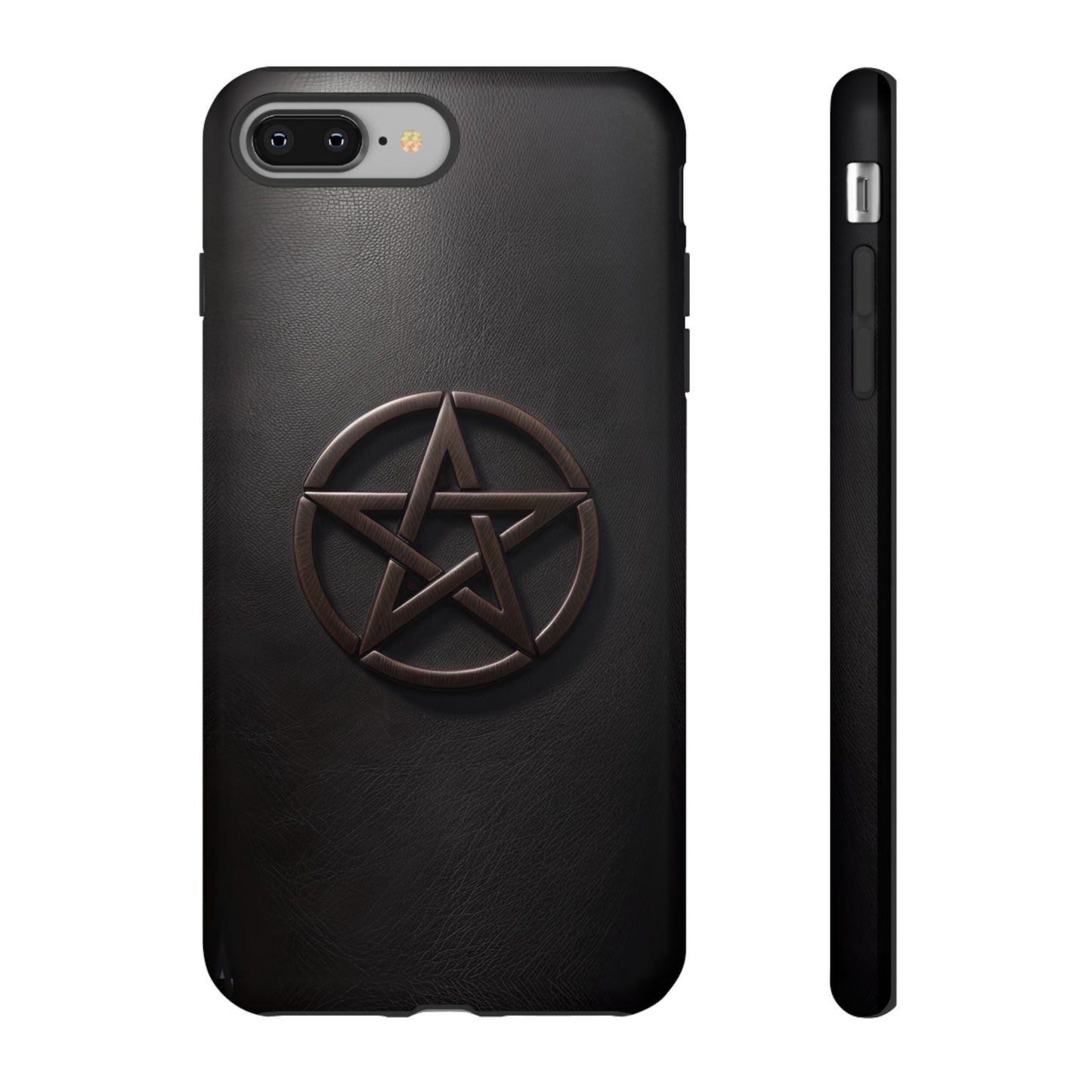 Simple Pentacle Tough Phone Case – Witchcraft Pentagram Design for iPhone, Samsung Galaxy, and Google Pixel Devices