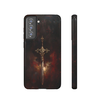 Epic Sword of Legends Phone Case - Dark Fantasy Art for iPhone, Samsung Galaxy, and Google Pixel Devices