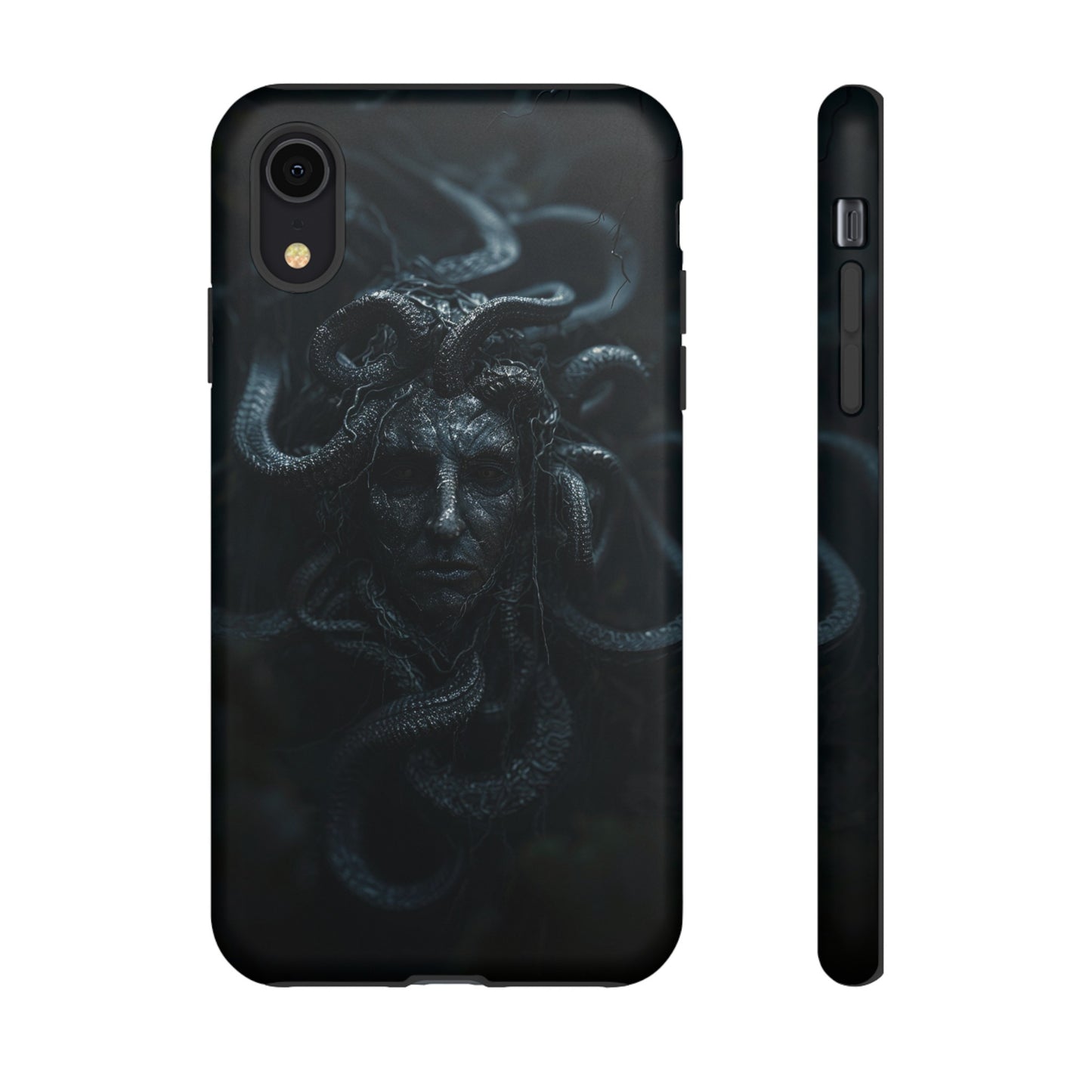 Medusa's Gaze Phone Case - Dark Mythological Design for iPhone and Samsung Galaxy Devices