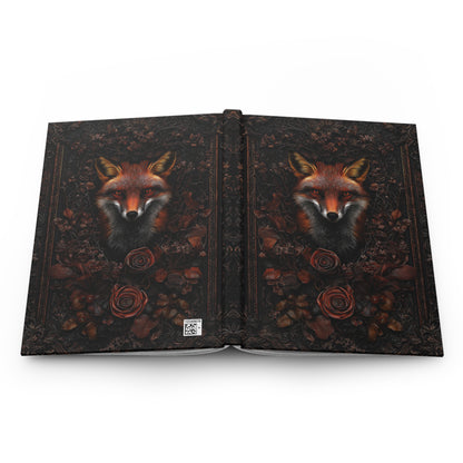 Fox in the Forest Hardcover Journal - Rustic Elegance for Writers and Dreamers