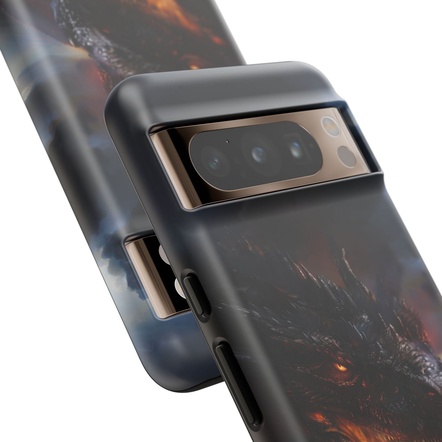 Fiery Dragon Phone Case - Epic Fantasy Art for iPhone, Samsung Galaxy, and Google Pixel Devices