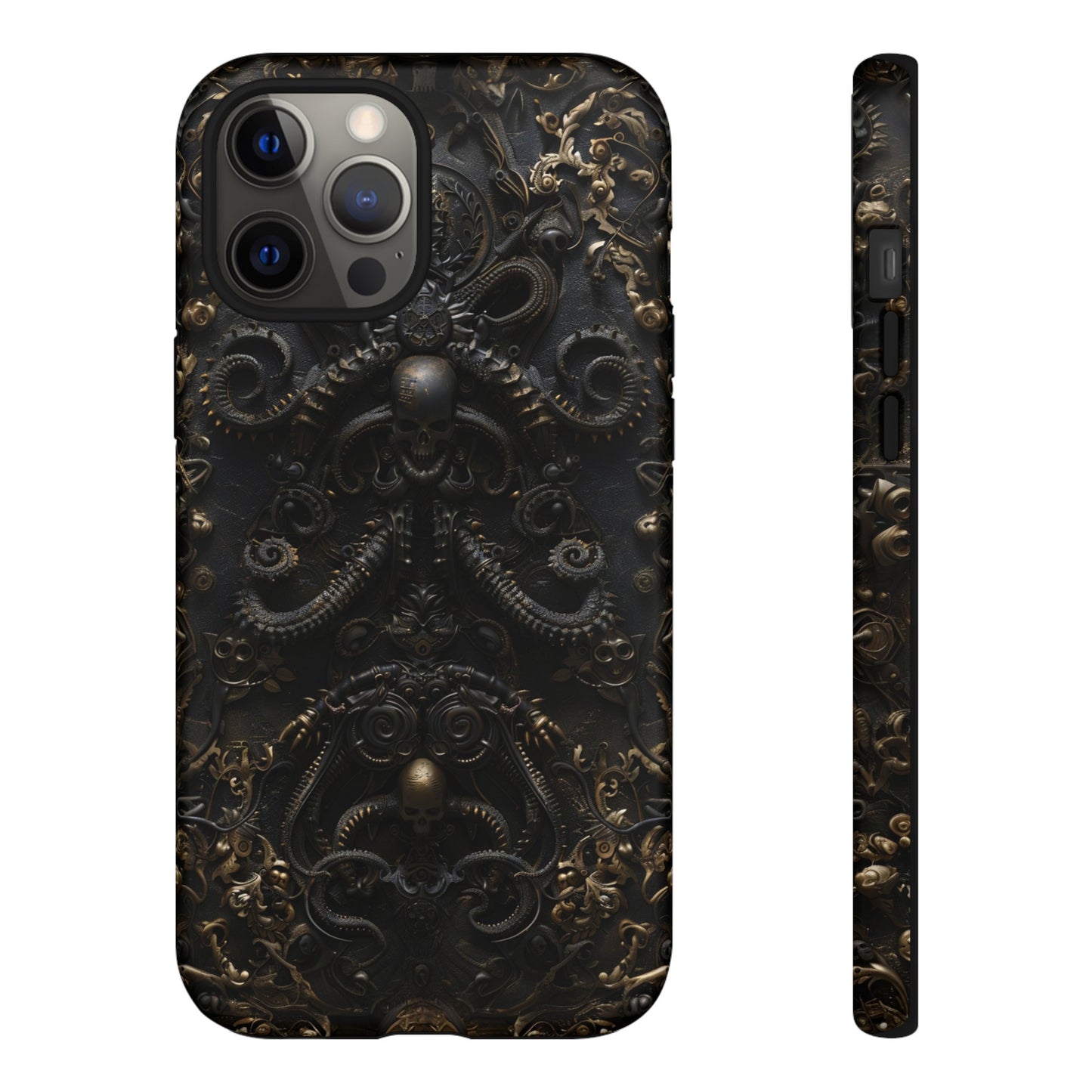 Gothic Steampunk Tentacle Phone Case - Unique Gothic Design for iPhone, Samsung Galaxy, and Google Pixel Devices