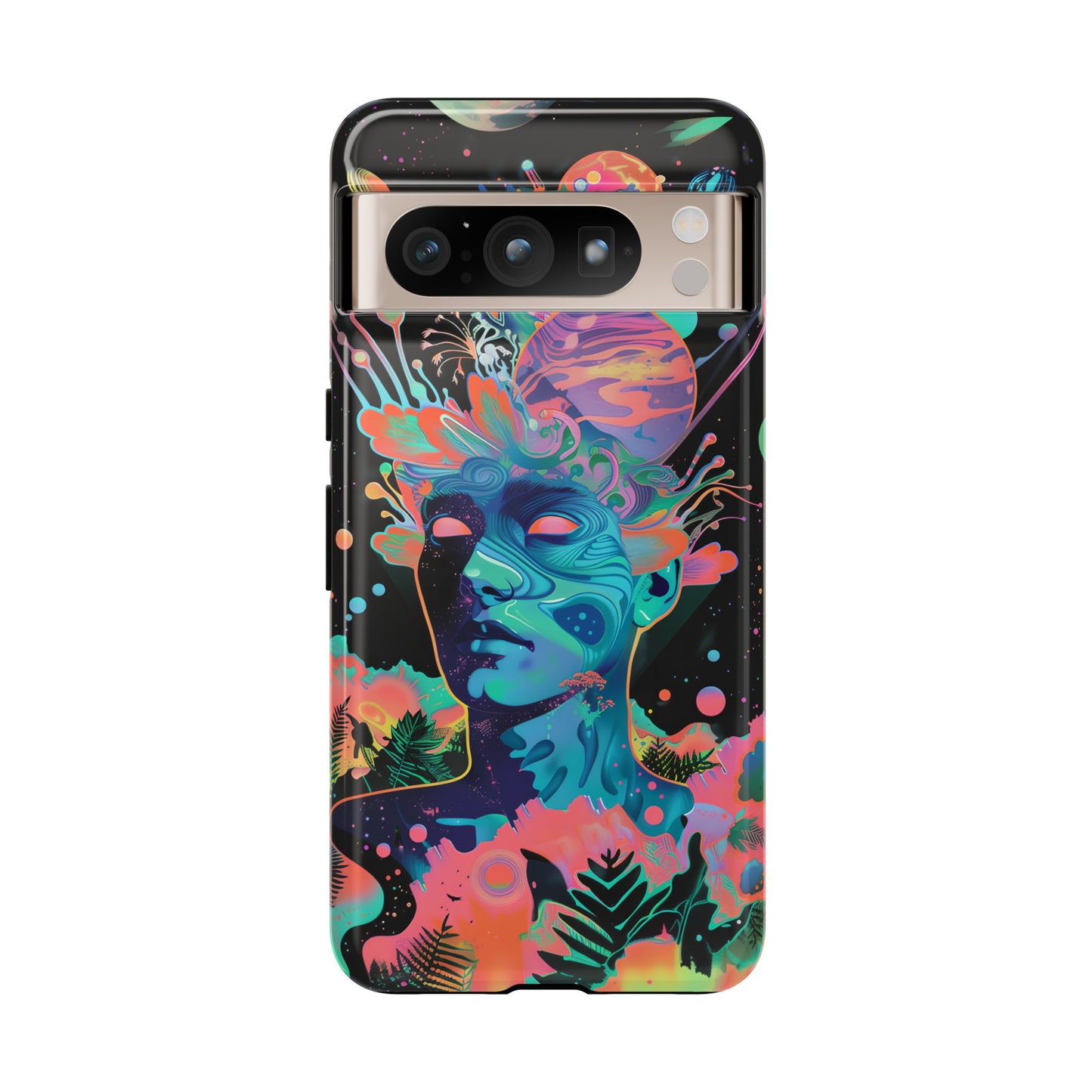 Open Your Mind Phone Case – Psychedelic Dream Pastel Design for iPhone, Samsung Galaxy, and Google Pixel Devices