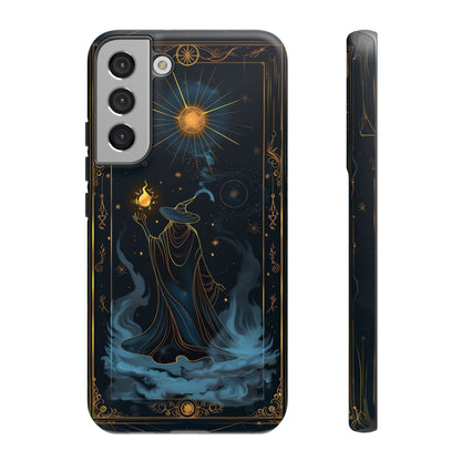 Enchanted Wizard Spellcaster Galaxy Phone Case - Mystical Wizardry Art For iPhone, Samsung Galaxy, and Google Pixel Devices