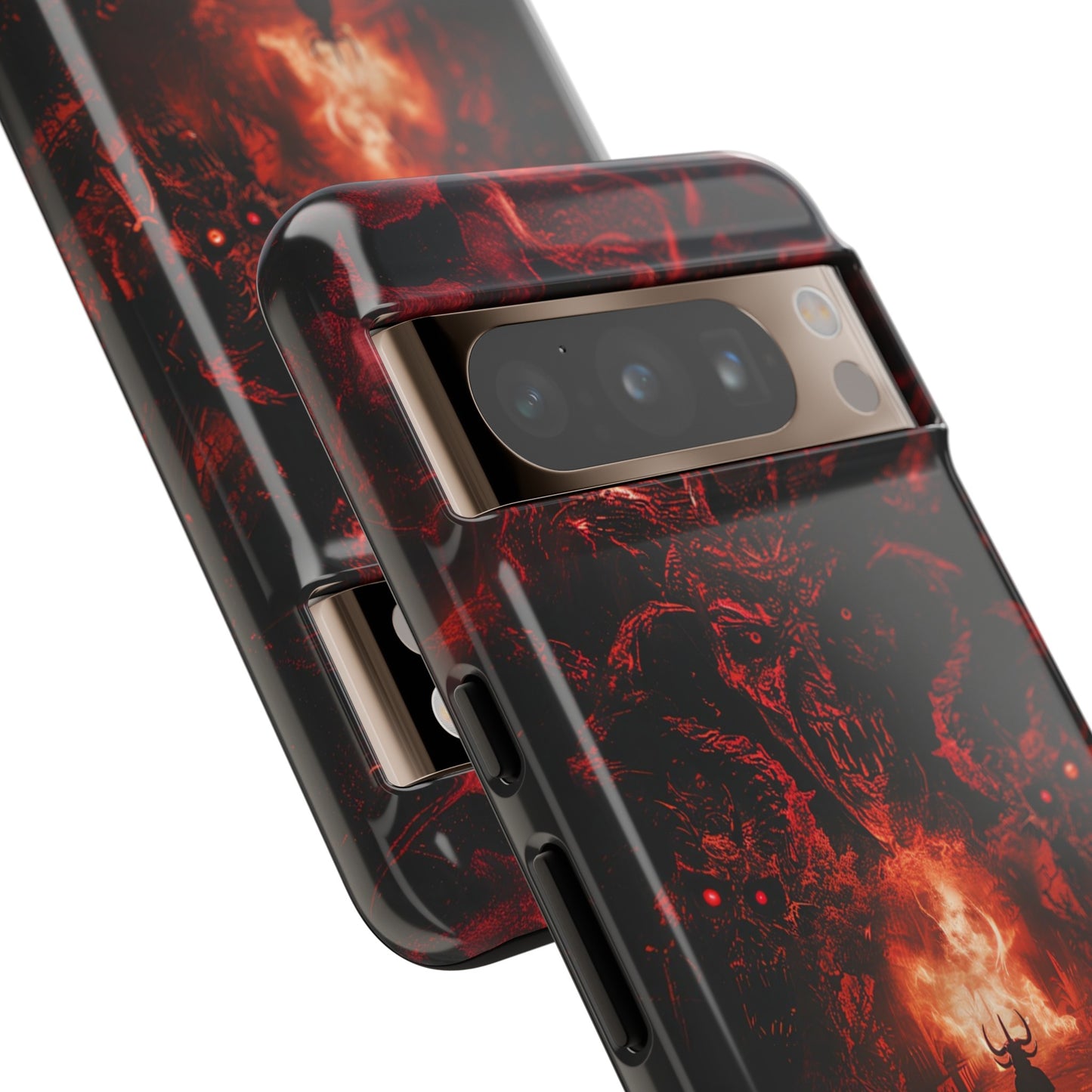 The Road to Hell Phone Case – Gothic Demon and Devil Design for iPhone, Samsung Galaxy, and Google Pixel Devices