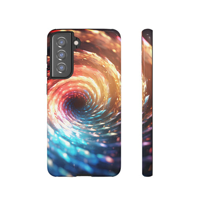 Crystal Portal of Light Phone Case – Vibrant Cosmic Design for iPhone, Samsung Galaxy, and Google Pixel Devices