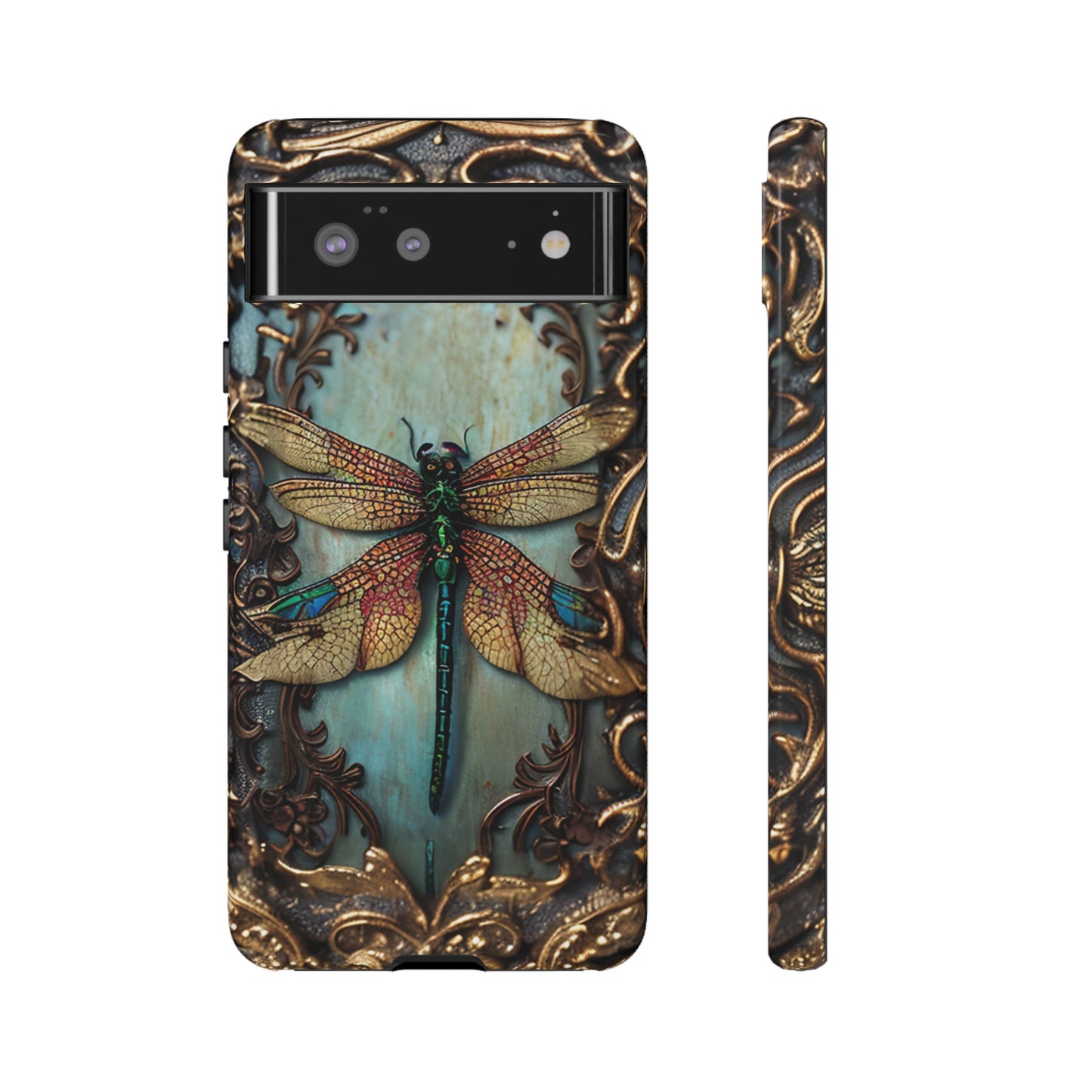 Dragonfly Phone Case – Elegant Nature-Inspired Design for iPhone, Samsung Galaxy, and Google Pixel Devices