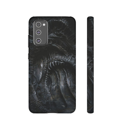 Surreal Biomechanical Phone Case - Gothic Sci-Fi Art for iPhone, Samsung Galaxy, and Google Pixel Devices