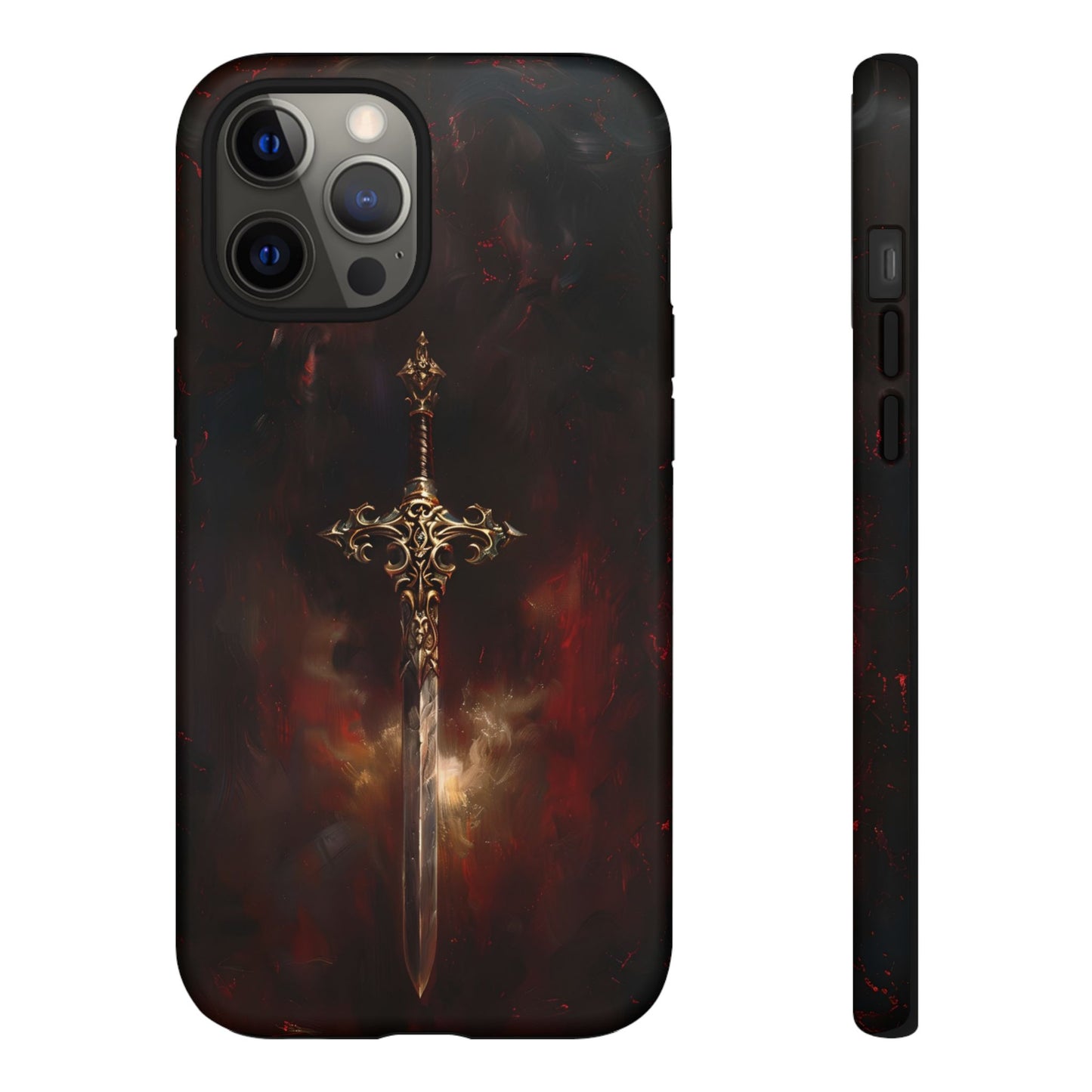 Epic Sword of Legends Phone Case - Dark Fantasy Art for iPhone, Samsung Galaxy, and Google Pixel Devices