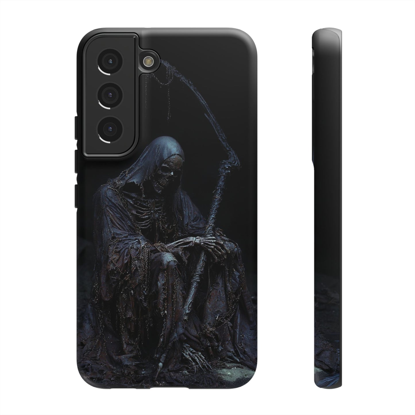 Dark Reaper Phone Case - Gothic Grim Reaper Art for iPhone, Samsung Galaxy, and Google Pixel Devices