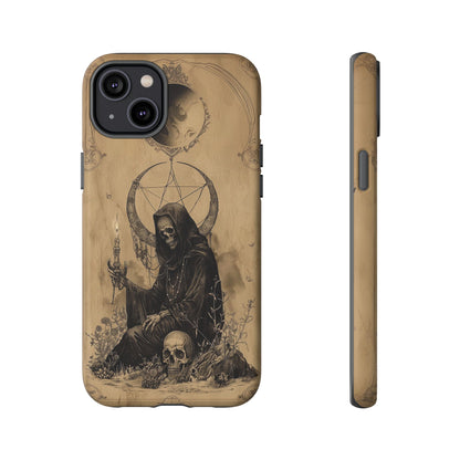 Gothic Reaper Phone Case - Dark Aesthetic Art for iPhone, Samsung, Google Pixel