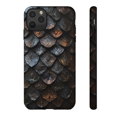 Dragon Scales Phone Case – Fantasy DnD Roleplay Design for iPhone, Samsung Galaxy, and Google Pixel Devices