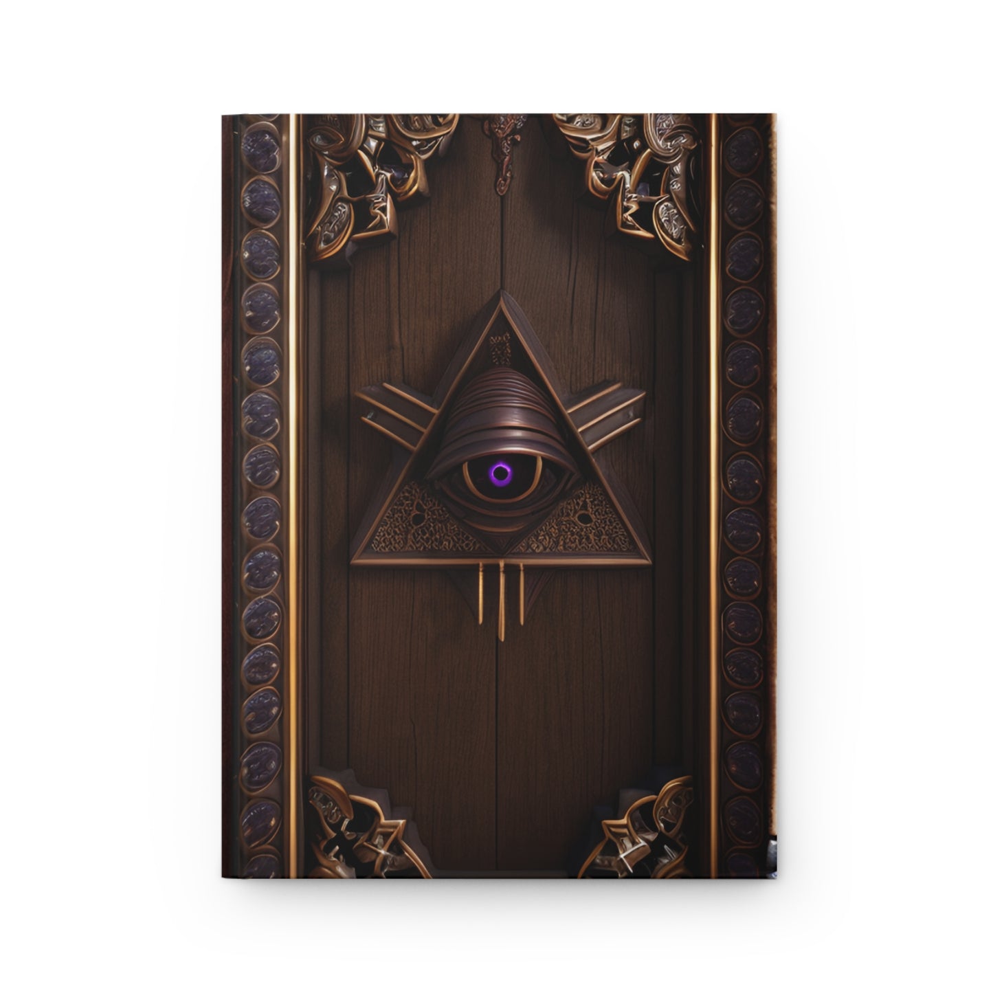 Eye of Providence Hardcover Notebook – Mystical All-Seeing Eye Design Journal for Spiritual Writing