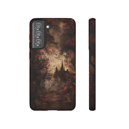 Gothic Castle Phone Case - Spooky Halloween Design for iPhone, Samsung Galaxy, Google Pixel Devices