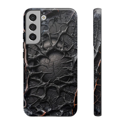 Black Veins Tough Phone Case – Lovecraftian Horror Design for iPhone, Samsung Galaxy, and Google Pixel Devices