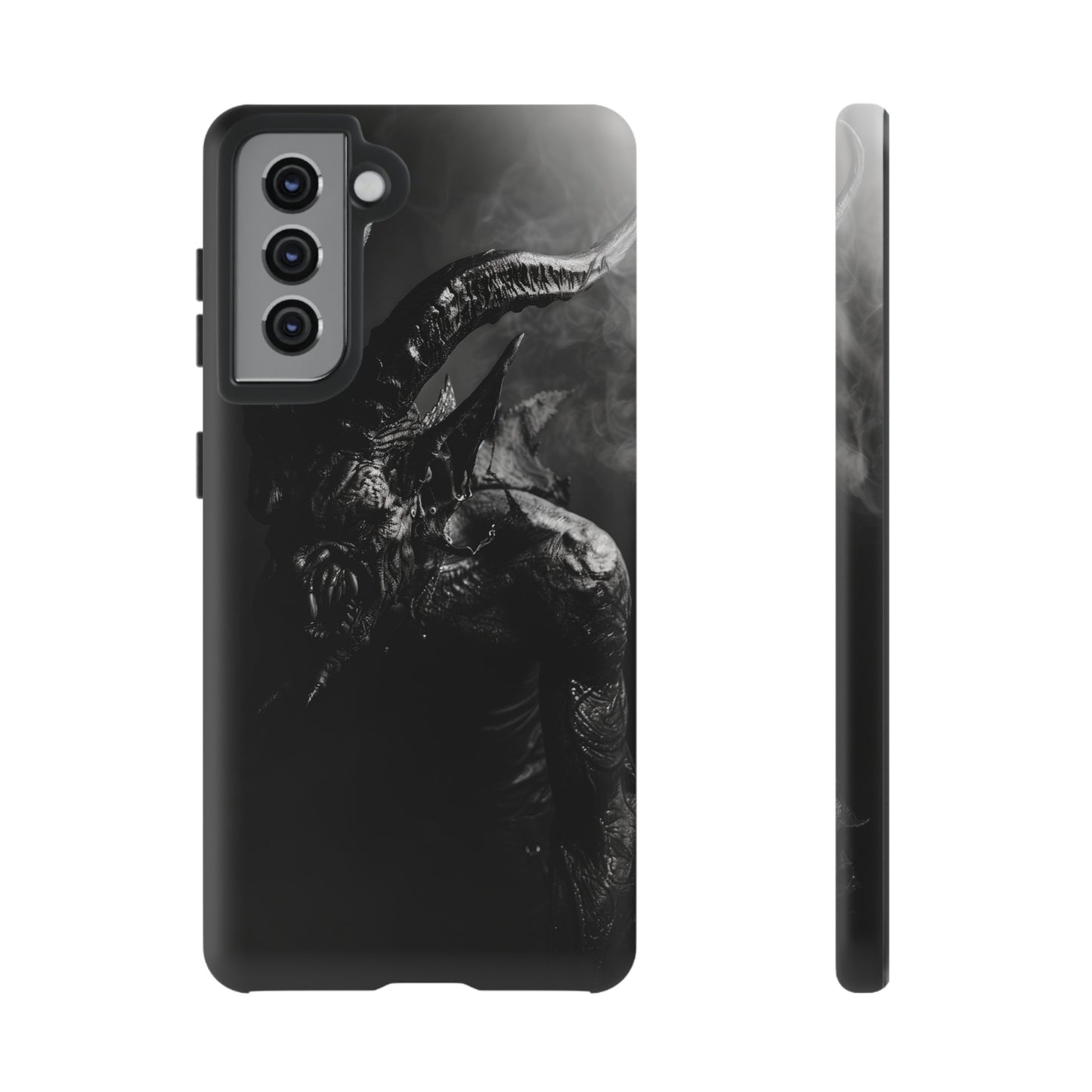 Dark Demon Phone Case – Possessed Horror Design for iPhone, Samsung Galaxy, and Google Pixel Devices