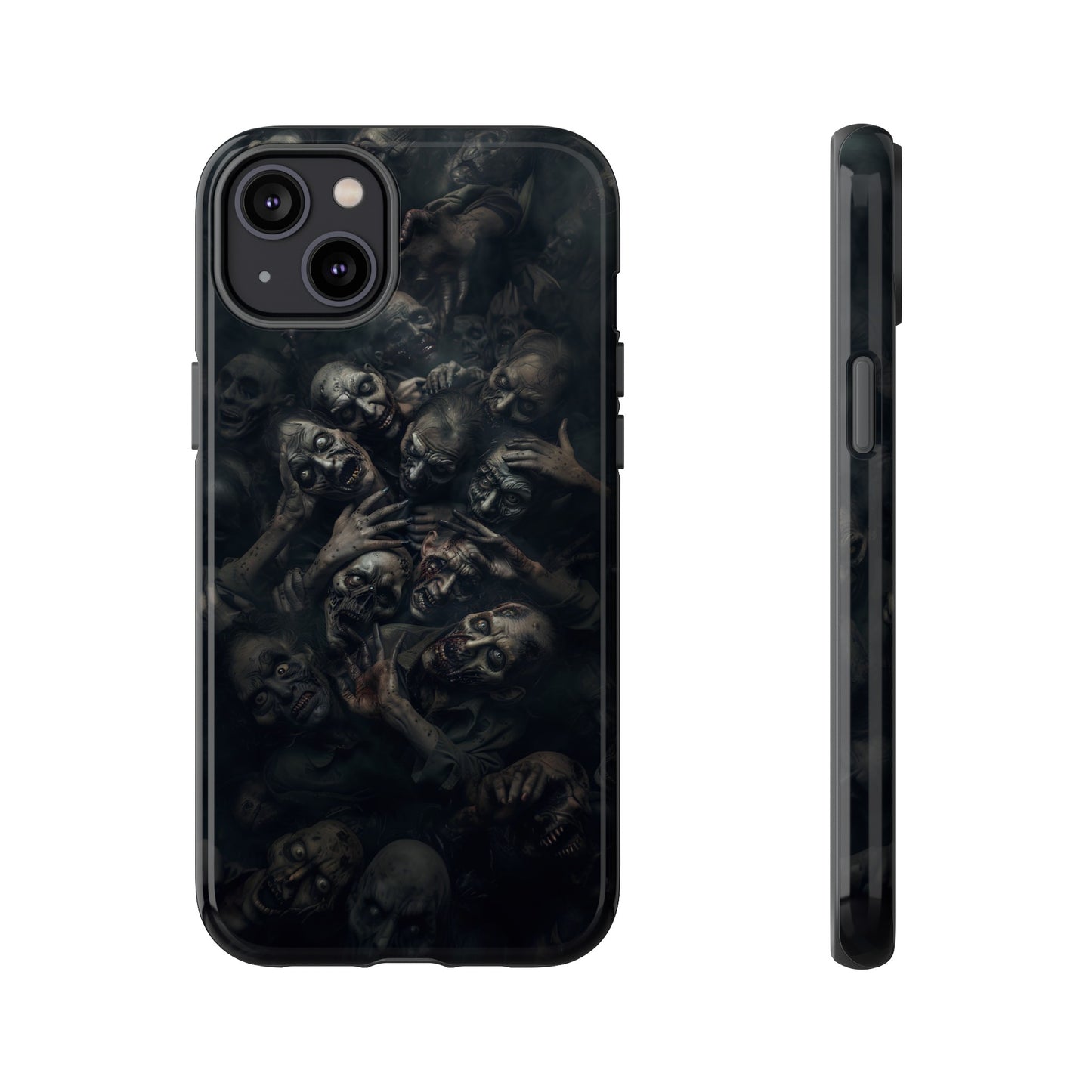 Zombie Horde Phone Case – Horror Design for iPhone and Samsung Galaxy Devices