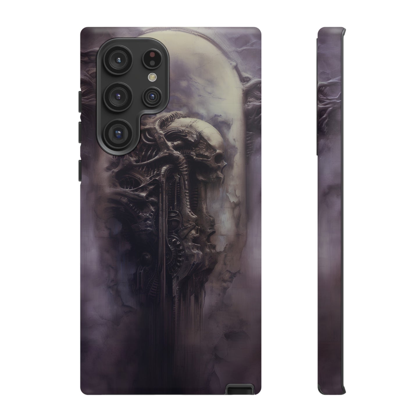 Dark Android Dream Phone Case – Futuristic Alien Horror Design for iPhone, Samsung Galaxy, and Google Pixel Devices