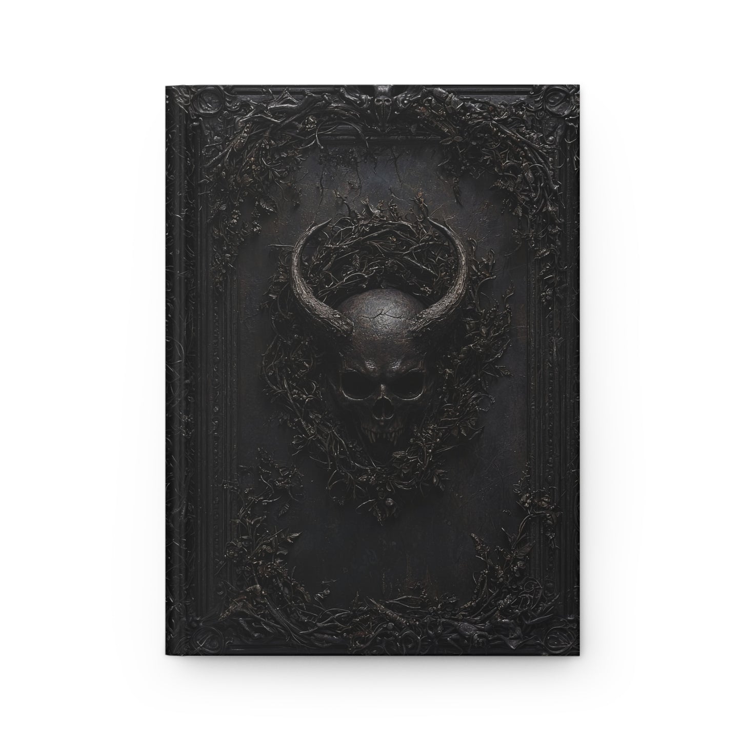 Gothic Demon Skull Journal - Dark Fantasy Hardcover Notebook for Writers