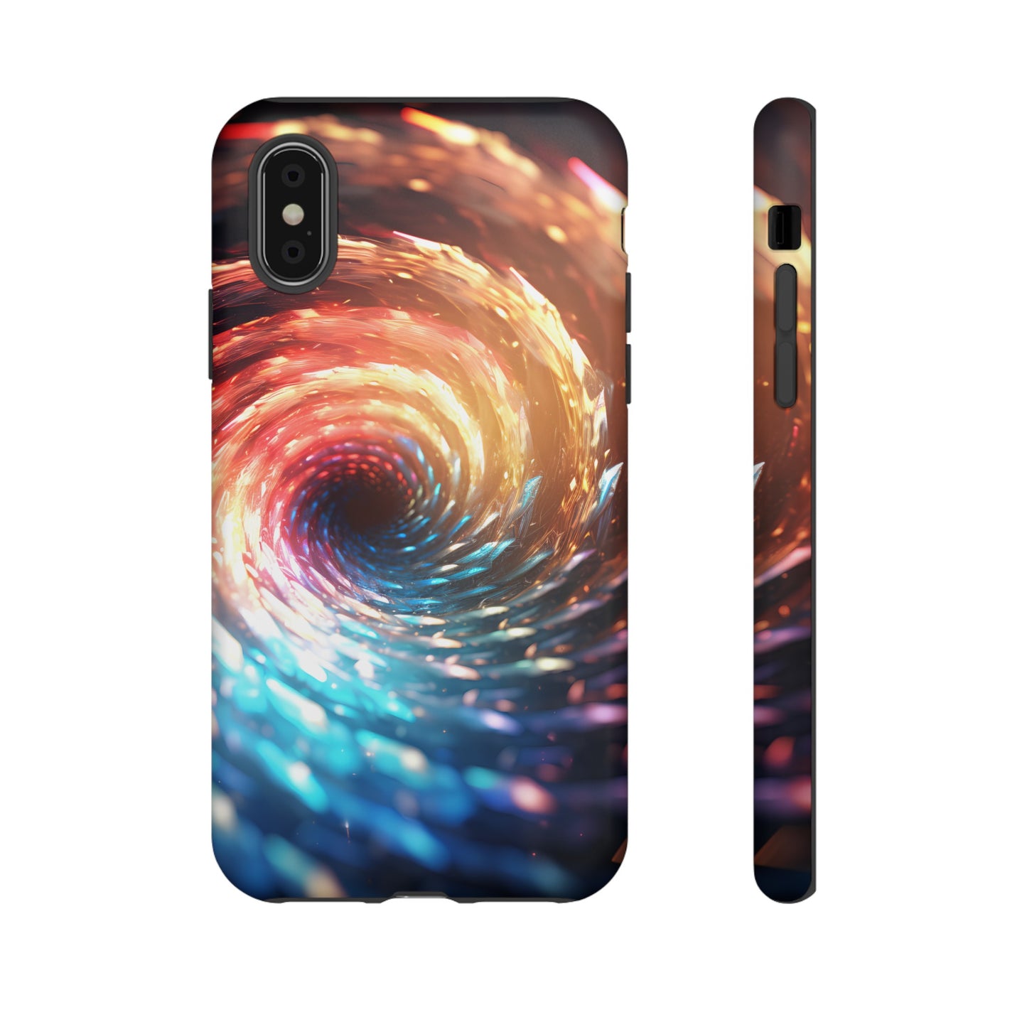 Crystal Portal of Light Phone Case – Vibrant Cosmic Design for iPhone, Samsung Galaxy, and Google Pixel Devices