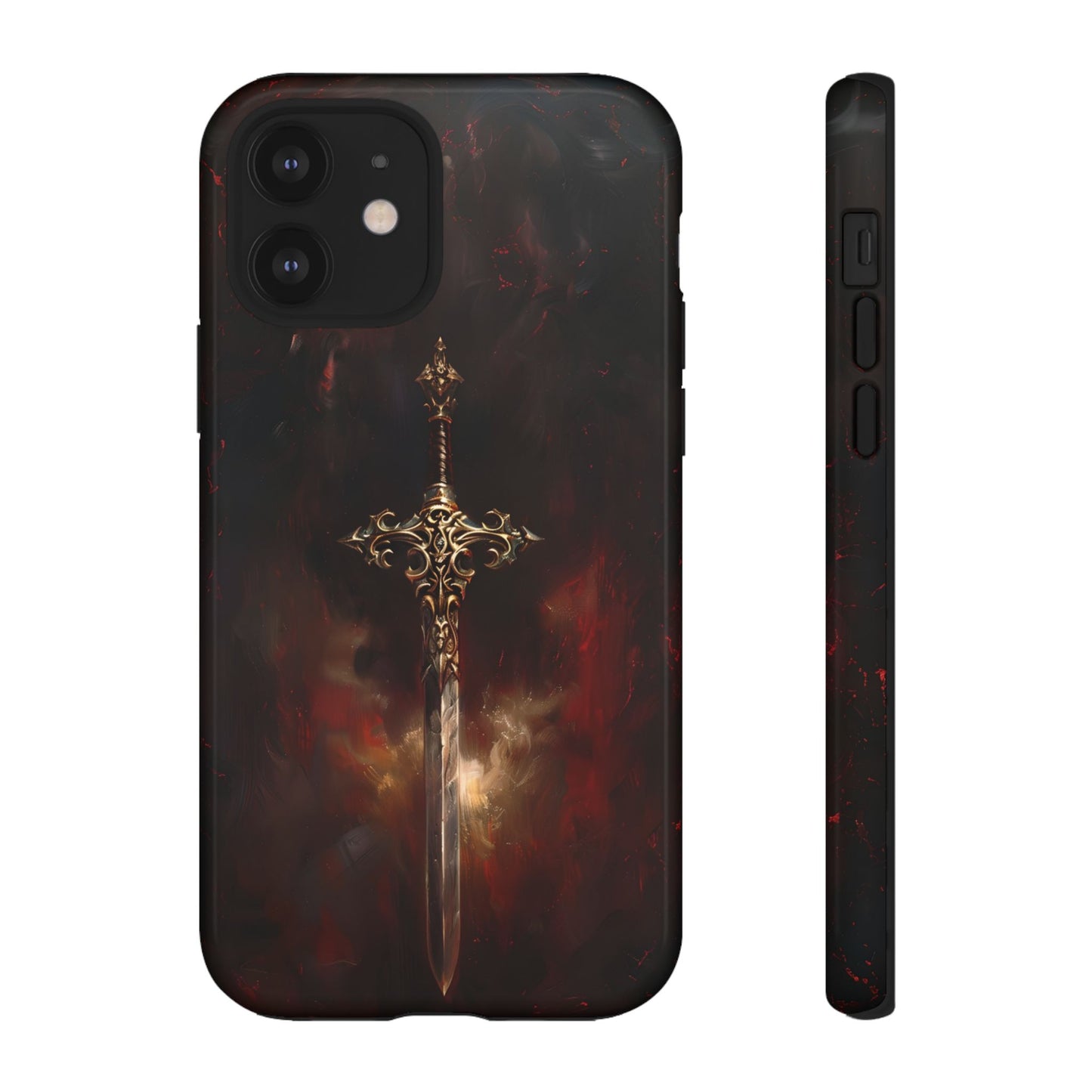 Epic Sword of Legends Phone Case - Dark Fantasy Art for iPhone, Samsung Galaxy, and Google Pixel Devices