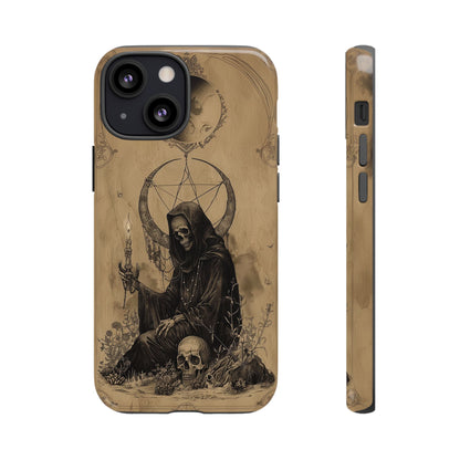 Gothic Reaper Phone Case - Dark Aesthetic Art for iPhone, Samsung, Google Pixel