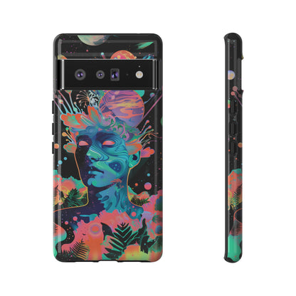 Open Your Mind Phone Case – Psychedelic Dream Pastel Design for iPhone, Samsung Galaxy, and Google Pixel Devices