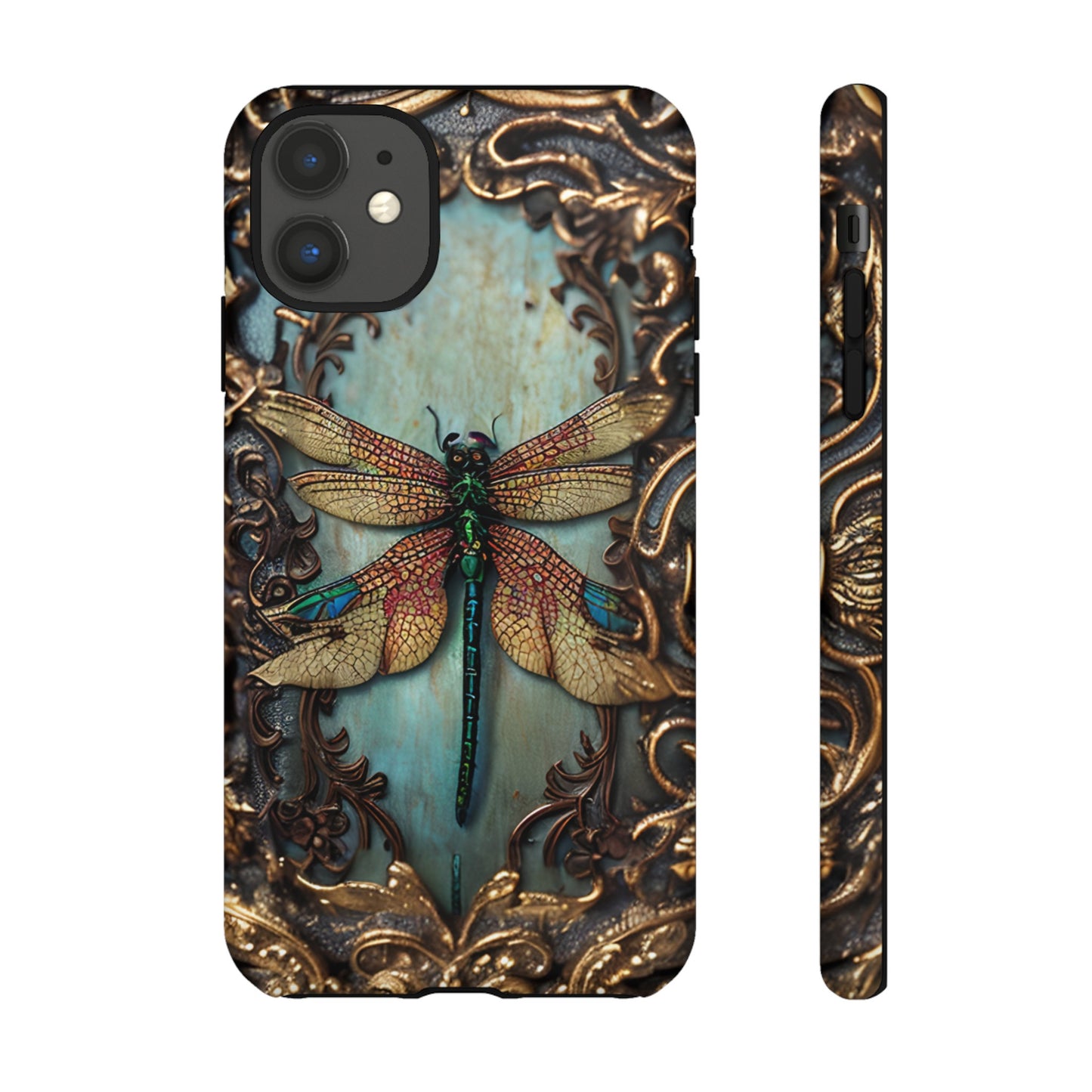 Dragonfly Phone Case – Elegant Nature-Inspired Design for iPhone, Samsung Galaxy, and Google Pixel Devices