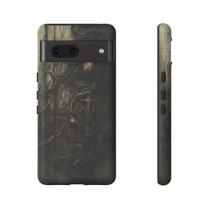 Creeping Dread Phone Case - Giger-Inspired Art for iPhone, Samsung Galaxy, and Google Pixel Devices