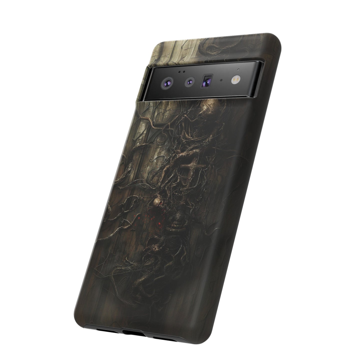 Creeping Dread Phone Case - Giger-Inspired Art for iPhone, Samsung Galaxy, and Google Pixel Devices