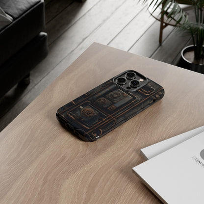 Diesel Punk Phone Case – Industrial Retro-Futuristic Design for iPhone, Samsung Galaxy, and Google Pixel Devices