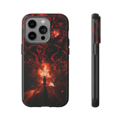 The Road to Hell Phone Case – Gothic Demon and Devil Design for iPhone, Samsung Galaxy, and Google Pixel Devices