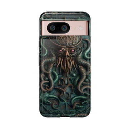 Nameless Dread Tough Phone Case – Lovecraftian Tentacle Horror Design for iPhone, Samsung Galaxy, and Google Pixel Devices