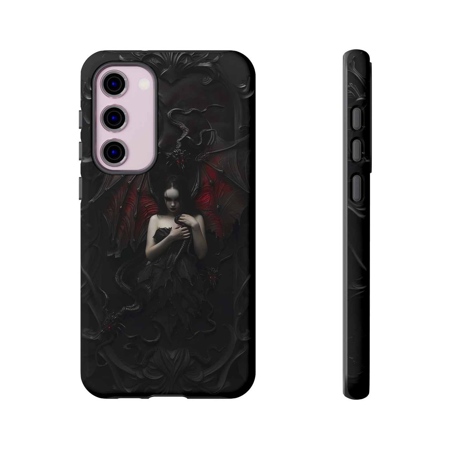 Succubus Phone Case - Dark Fantasy Gothic Design for iPhone, Samsung Galaxy, and Google Pixel Devices