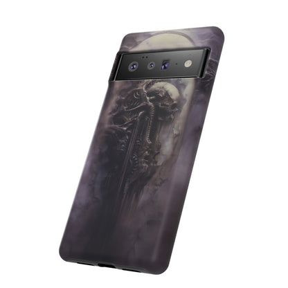 Dark Android Dream Phone Case – Futuristic Alien Horror Design for iPhone, Samsung Galaxy, and Google Pixel Devices