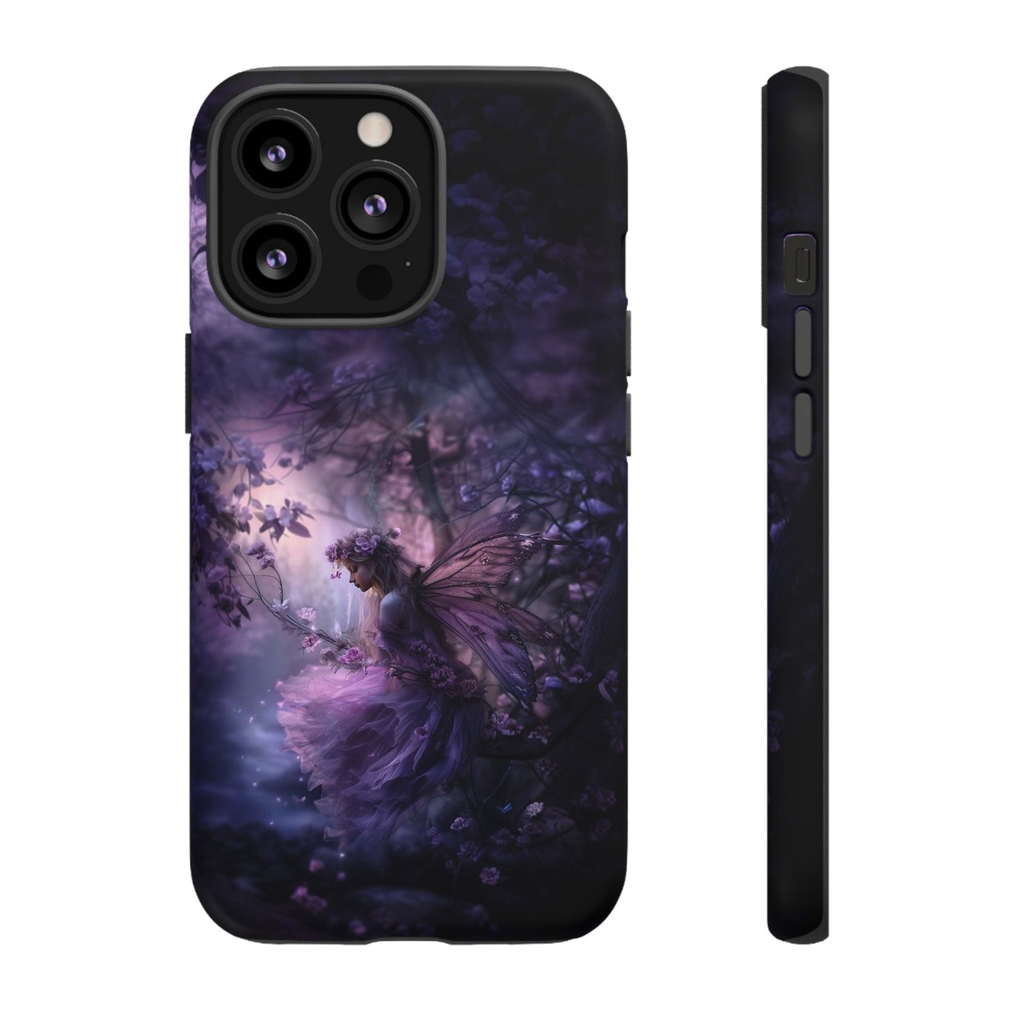 Fairy in the Moonlight Phone Case - Magical Night Scene for iPhone, Samsung Galaxy, Google Pixel Devices - Enchanted Fantasy Art