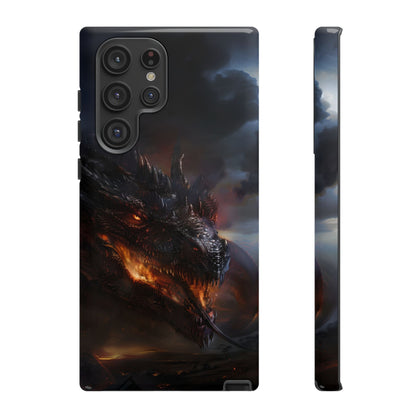 Fiery Dragon Phone Case - Epic Fantasy Art for iPhone, Samsung Galaxy, and Google Pixel Devices