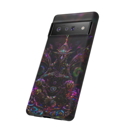 Mystical Machine Elf Phone Case - Psychedelic Vibes for iPhone, Samsung, Google Pixel