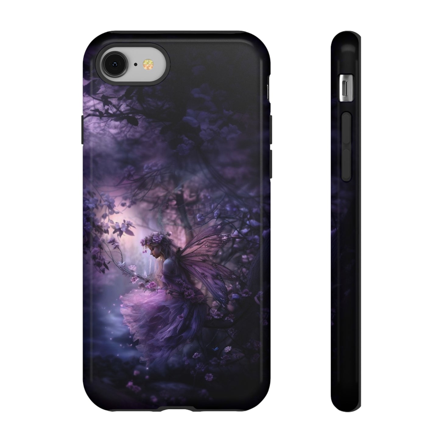 Fairy in the Moonlight Phone Case - Magical Night Scene for iPhone, Samsung Galaxy, Google Pixel Devices - Enchanted Fantasy Art