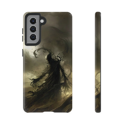 Dark Spirit Phone Case – Grim Reaper Haunting Design for iPhone, Samsung Galaxy, and Google Pixel Devices