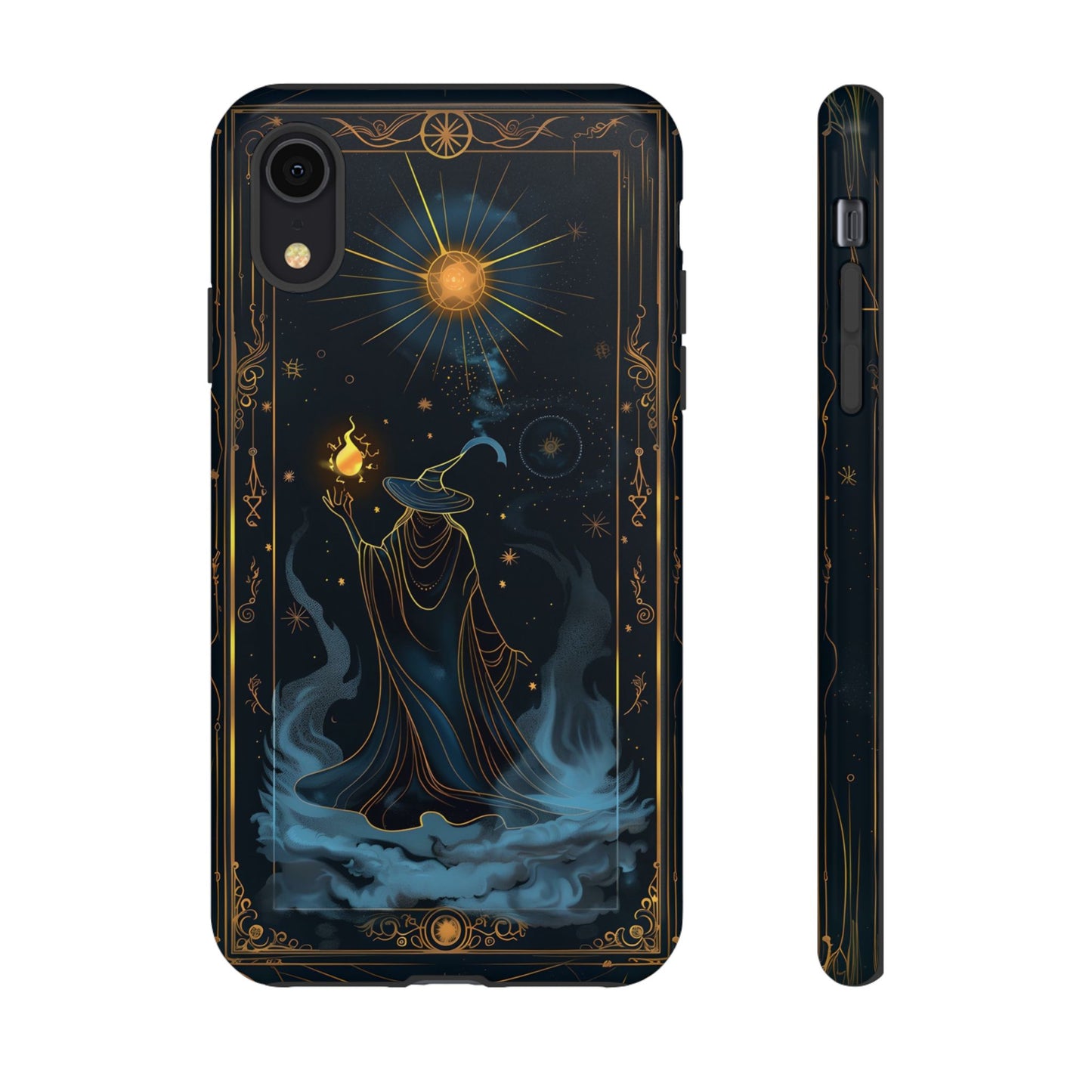 Enchanted Wizard Spellcaster Galaxy Phone Case - Mystical Wizardry Art For iPhone, Samsung Galaxy, and Google Pixel Devices