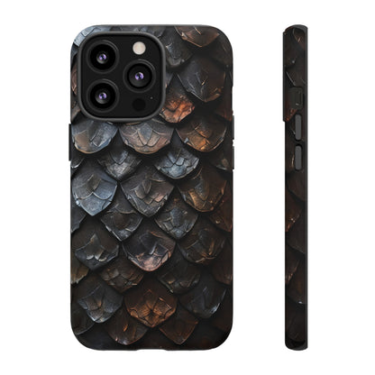 Dragon Scales Phone Case – Fantasy DnD Roleplay Design for iPhone, Samsung Galaxy, and Google Pixel Devices