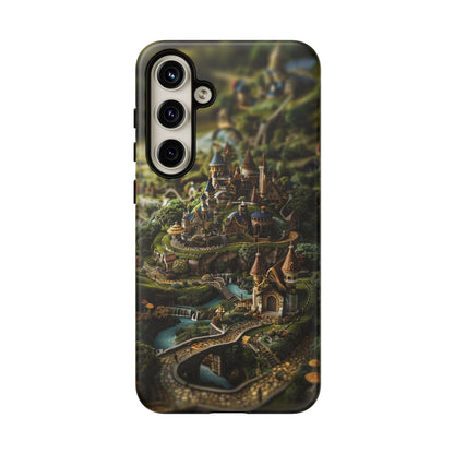 Fairy Kingdom Phone Case - Enchanted Castle Artwork for iPhone, Samsung Galaxy, and Google Pixel Devices