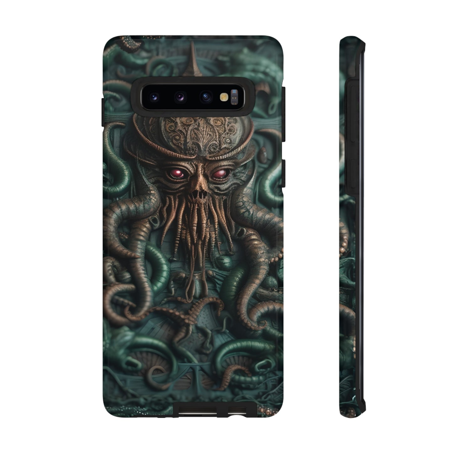 Nameless Dread Tough Phone Case – Lovecraftian Tentacle Horror Design for iPhone, Samsung Galaxy, and Google Pixel Devices