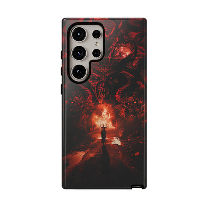 The Road to Hell Phone Case – Gothic Demon and Devil Design for iPhone, Samsung Galaxy, and Google Pixel Devices