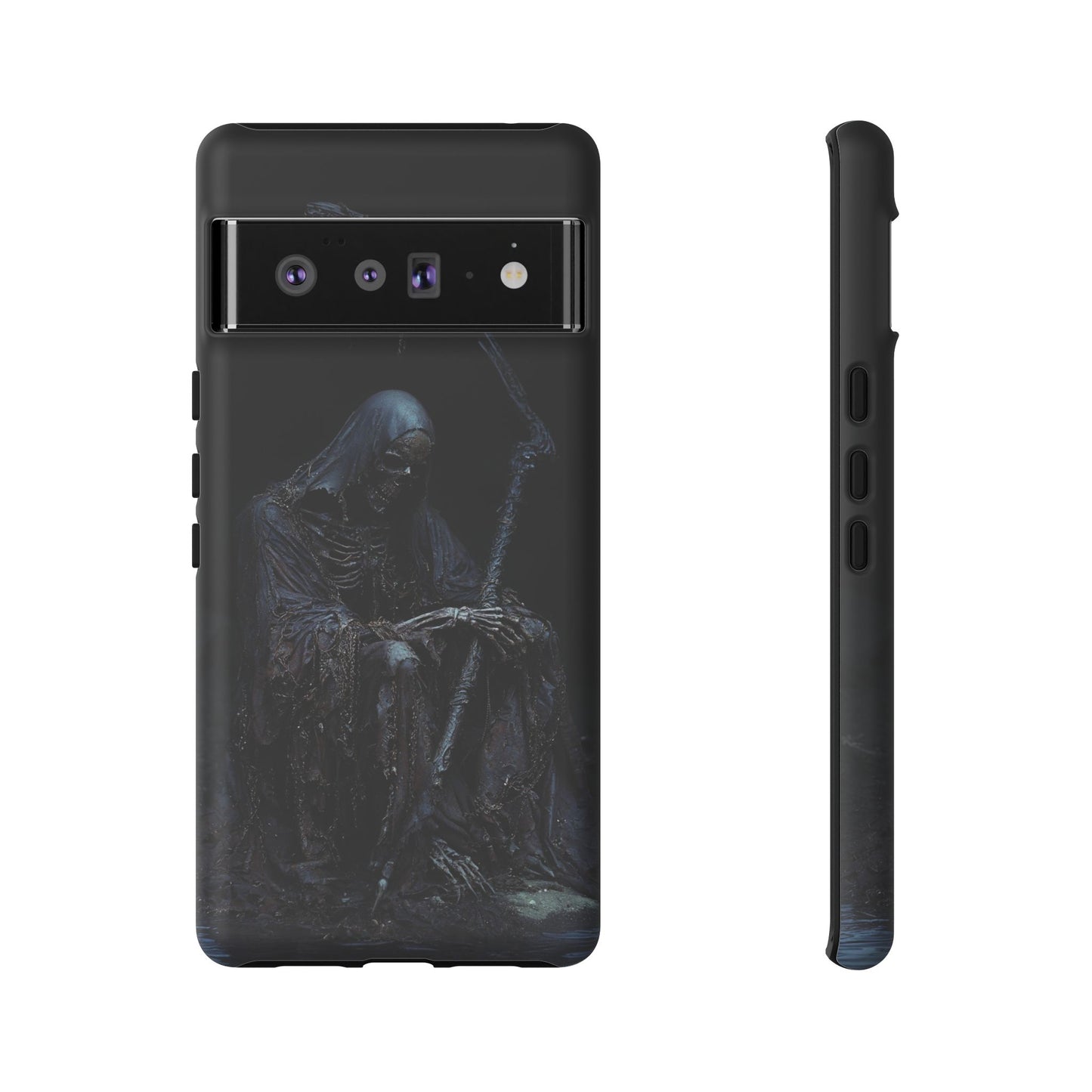 Dark Reaper Phone Case - Gothic Grim Reaper Art for iPhone, Samsung Galaxy, and Google Pixel Devices