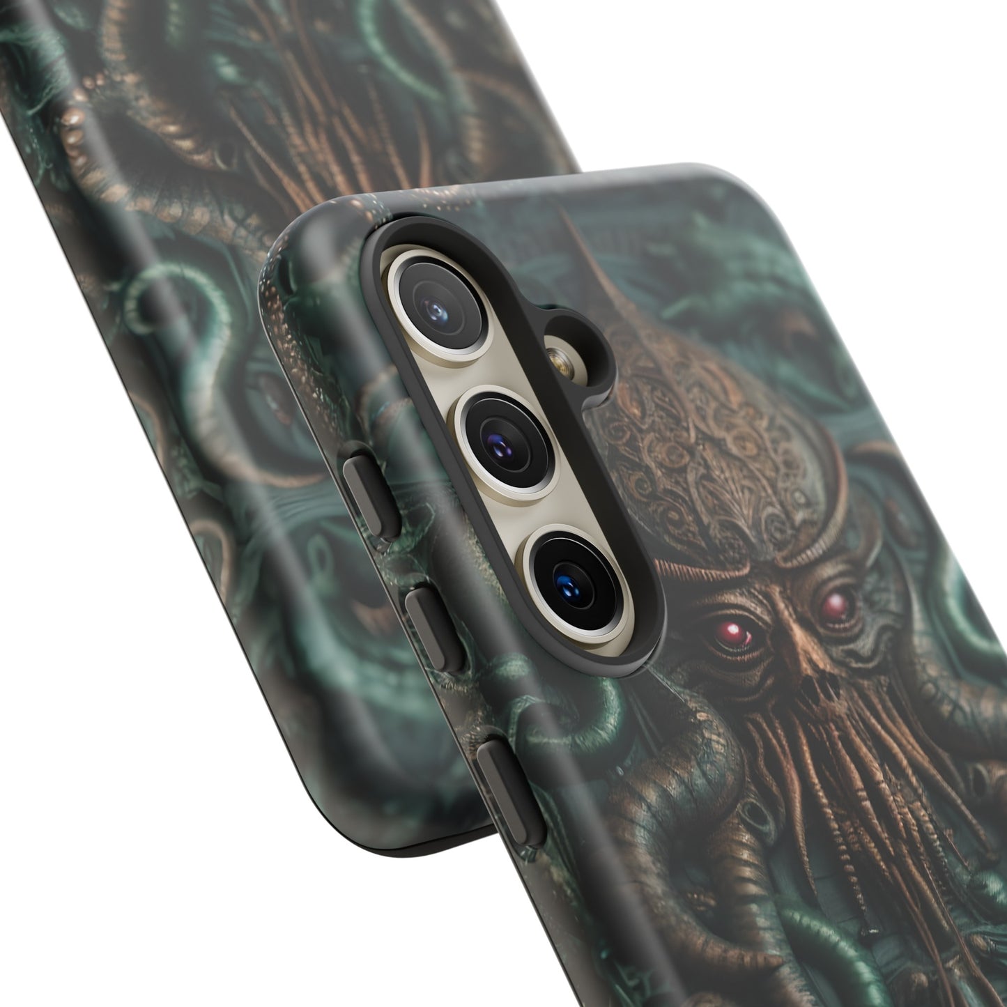 Nameless Dread Tough Phone Case – Lovecraftian Tentacle Horror Design for iPhone, Samsung Galaxy, and Google Pixel Devices