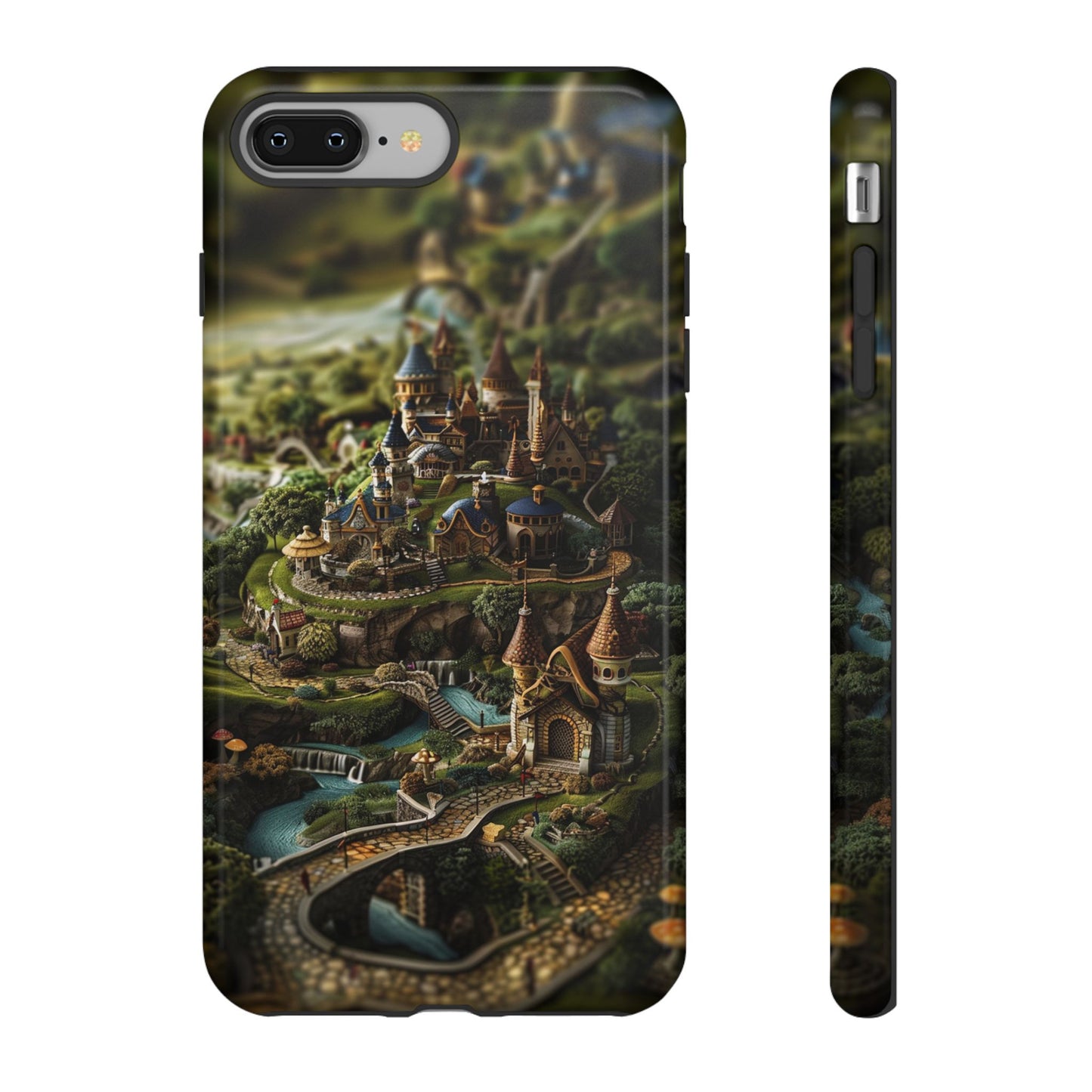 Fairy Kingdom Phone Case - Enchanted Castle Artwork for iPhone, Samsung Galaxy, and Google Pixel Devices