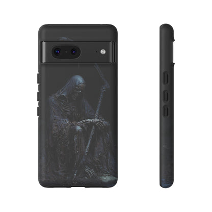 Dark Reaper Phone Case - Gothic Grim Reaper Art for iPhone, Samsung Galaxy, and Google Pixel Devices